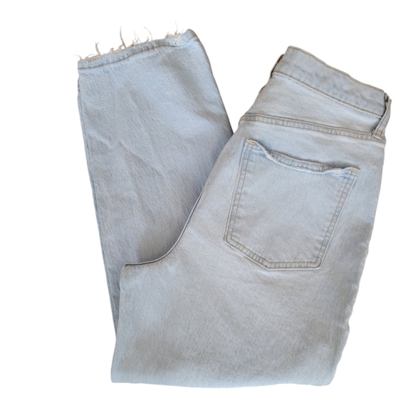 Universal Thread Vintage Straight Distressed Denim Jeans Size 12/31 - Picture 2 of 5